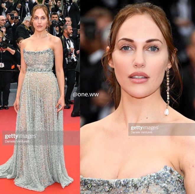 Ngay ng&agrave;y khai mạc LHP Cannes 2019 đ&atilde; c&oacute; một người đẹp v&ocirc; danh lộ nguy&ecirc;n cả b&agrave;n tọa trước b&agrave;n d&acirc;n thi&ecirc;n hạ  - Ảnh 2.