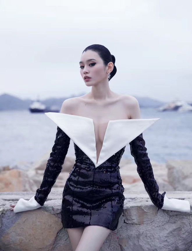 Sự kiện bên lề Cannes: Ming Xi - Sui He cạnh tranh sắc vóc khốc liệt, Lưu Đào - Quan Hiểu Đồng chẳng chịu lép vế - Ảnh 3.