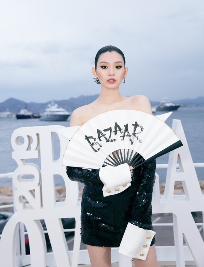 Sự kiện bên lề Cannes: Ming Xi - Sui He cạnh tranh sắc vóc khốc liệt, Lưu Đào - Quan Hiểu Đồng chẳng chịu lép vế - Ảnh 5.