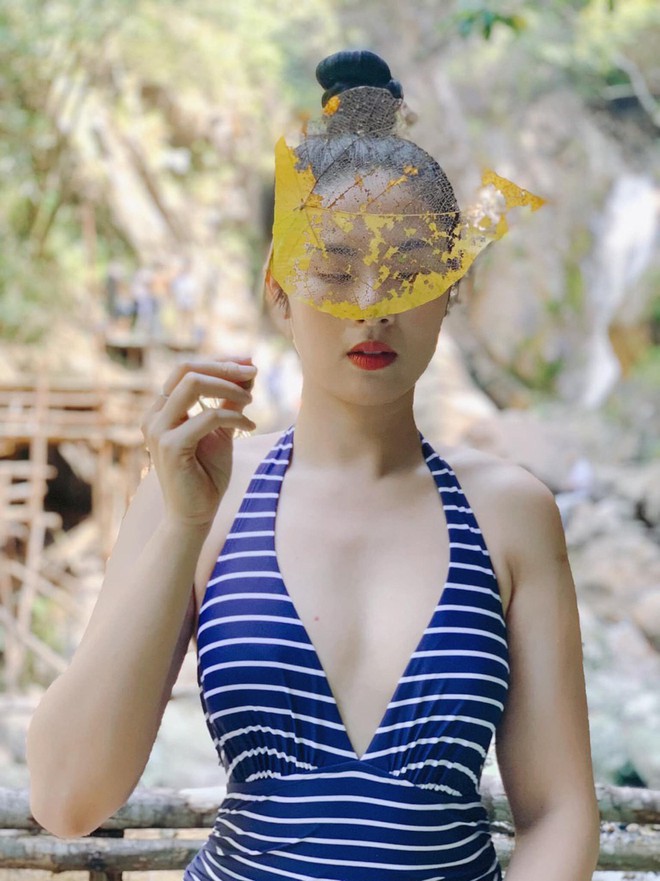 Hiếm hoi thấy Ngọc Hân diện áo tắm khoe body nóng bỏng sau 9 năm đăng quang Hoa hậu Việt Nam - Ảnh 2.