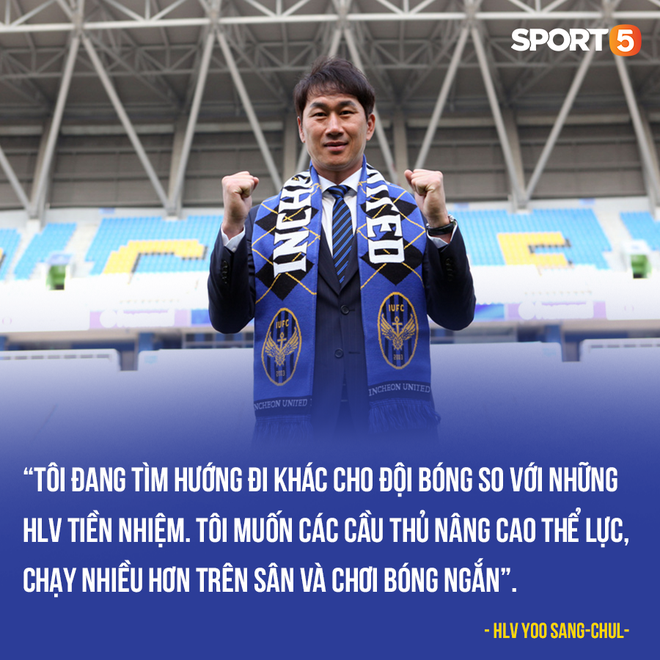 Tân HLV Incheon United cấm tiệt bóng dài, Công Phượng có mừng thầm? - Ảnh 1.