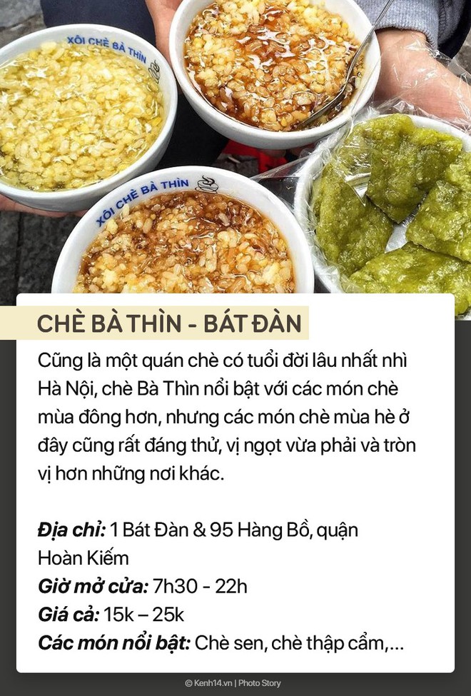 Thời tiết nóng bức, ghé ngay 7 hàng chè trứ danh phố cổ Hà Nội để giải nhiệt - Ảnh 3.