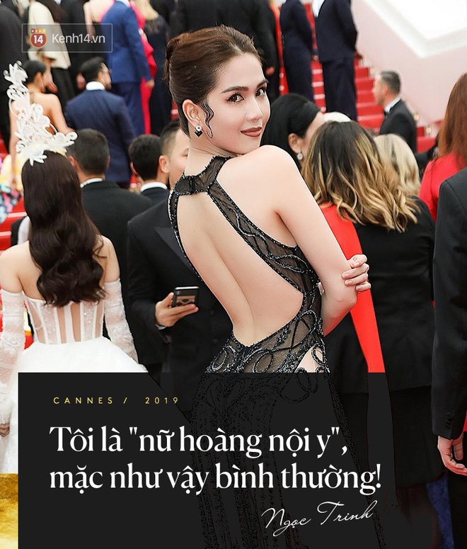 Nghệ sĩ Vượng Râu nói về Ngọc Trinh ở Cannes: Tôi thấy đẹp, bạn thấy đẹp nhưng mặc như thế tại một LHP có còn đẹp không? - Ảnh 1.