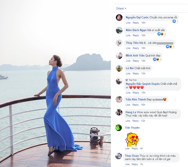 Khoe d&aacute;ng đồng hồ c&aacute;t giữa vịnh Hạ Long, Ho&agrave;ng Th&ugrave;y c&ugrave;ng BST n&agrave;y đang nhận &ldquo;mưa lời khen&rdquo; từ giới mộ điệu - Ảnh 2.