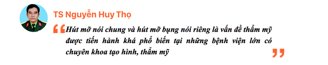 “Hút mỡ bụng: Càng hút nhiều đồng nghĩa mất máu càng lớn, rất nguy hiểm cho tính mạng” - Ảnh 3.