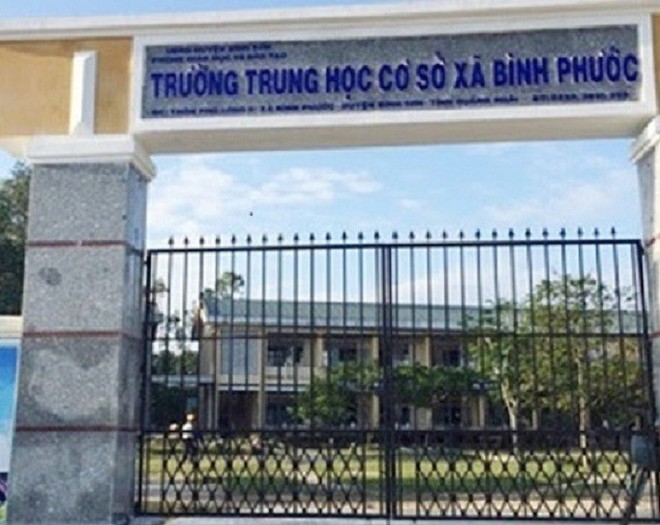 Vô cớ đánh học sinh, thầy giáo ở Quảng Ngãi bị chẩn đoán mắc bệnh tâm thần - Ảnh 1.