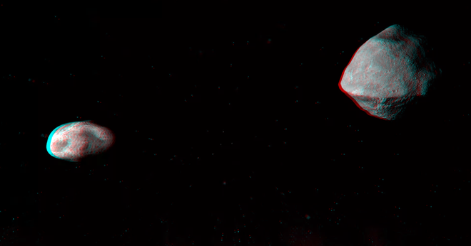 Vừa c&oacute; một thi&ecirc;n thạch sượt qua Tr&aacute;i đất, v&agrave; n&oacute; đủ lớn để c&oacute; cả Mặt trăng của ri&ecirc;ng m&igrave;nh - Ảnh 1.