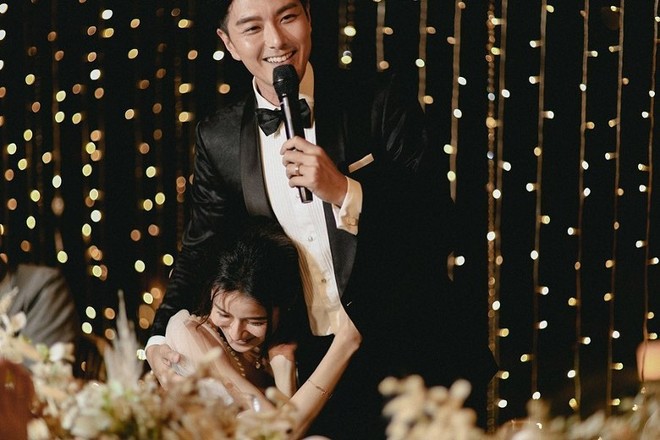 Đám cưới cổ tích bất ngờ của cặp đôi mỹ nam Cung Tâm Kế và nữ diễn viên Mái Ấm Gia Đình sau 5 năm bên nhau - Ảnh 5.