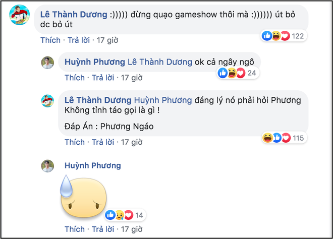 Bỗng dưng bị đưa tên vào câu hỏi chương trình Nhanh như chớp và cách phản ứng của Ngô Kiến Huy - Ảnh 2.