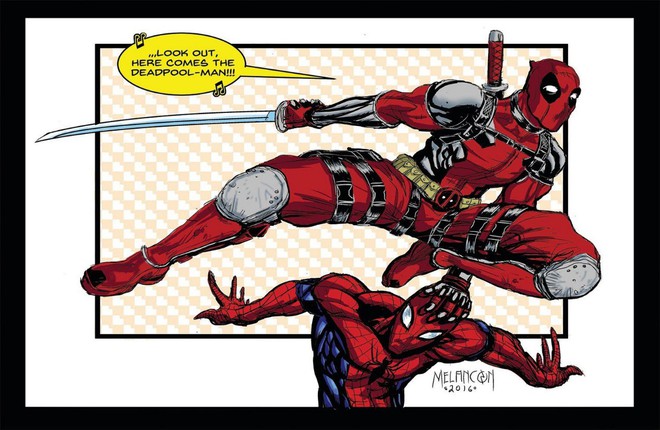 deadpool and spiderman