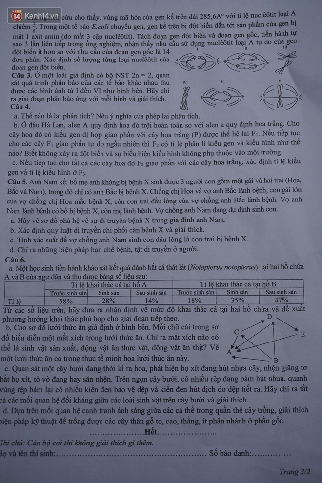Đề thi vào lớp 10 hệ Chuyên Sư Phạm: Lý phân loại được học sinh giỏi, Hóa - Sinh dễ hơn so với các năm và không có gì mới lạ - Ảnh 2.