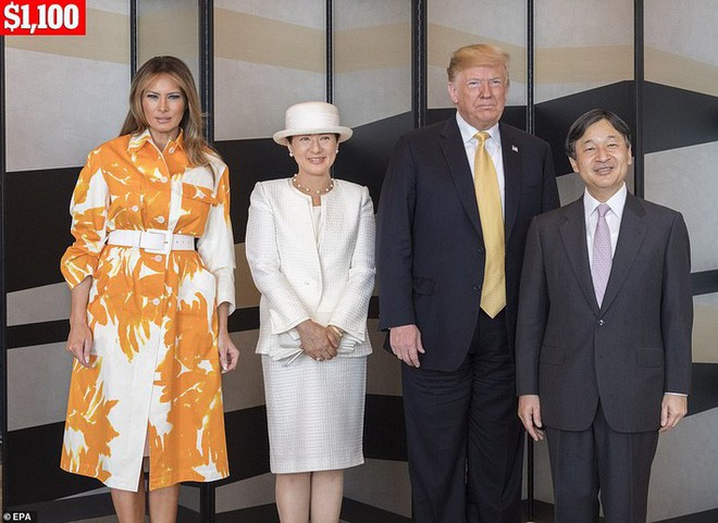 Bà Melania Trump chi gần nửa tỷ cho trang phục mặc trong chuyến thăm Nhật Bản 4 ngày, biến hóa từ sành điệu đến quý phái - Ảnh 7.