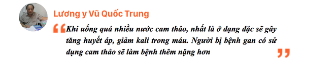 Uống trà cam thảo 2 lần mỗi ngày liên tục trong 2 tuần, tưởng tốt nhưng người đàn ông này phải nhập viện vì huyết áp tăng vọt - Ảnh 5.