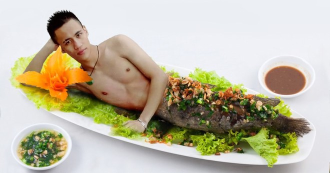 Nhờ d&acirc;n mạng gh&eacute;p đu&ocirc;i cho giống nam thần ti&ecirc;n c&aacute;, ch&agrave;ng trai nhận  những bức ảnh cười kh&ocirc;ng nhặt được miệng - Ảnh 5.