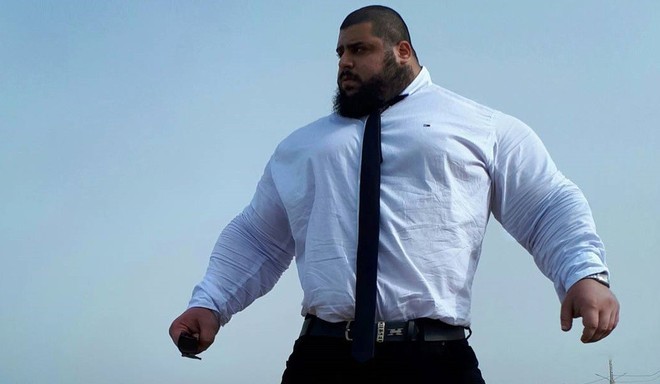 Vận động viên cử tạ được mệnh danh người khổng lồ Hulk của Iran, cân nặng bằng cá voi sát thủ - Ảnh 7.