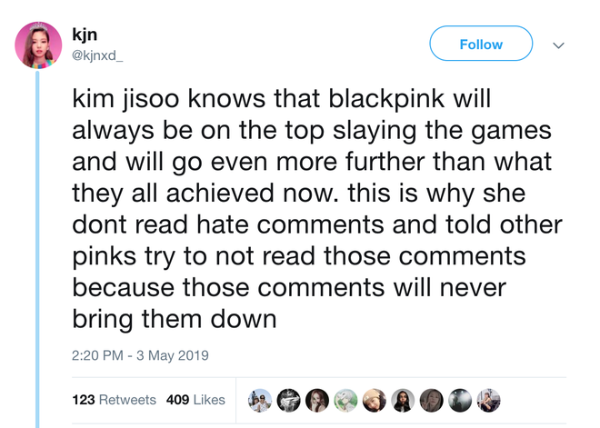 BLACKPINK có bị ảnh hưởng bởi các bình luận chỉ trích trong thời gian qua hay không, đây là câu trả lời cực cool của Jisoo! - Ảnh 2.