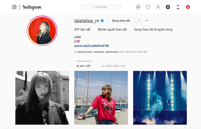 Thành nữ hoàng Instagram Kpop chỉ sau 1 năm, Lisa (BLACKPINK) làm gì mà khiến chục triệu người mê như điếu đổ? - Ảnh 1.