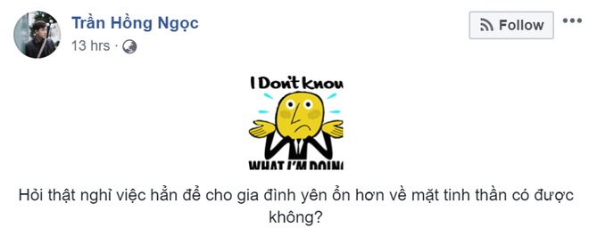 Than: Muốn vứt toẹt mọi thứ v&igrave; đầu nặng như b&uacute;a tạ, l&uacute;c n&agrave;o cũng đau đớn - MC Trần Ngọc của VTV đang gặp chuyện g&igrave; thế? - Ảnh 4.