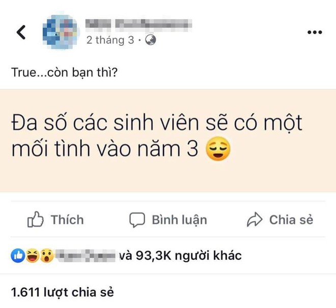 Đa số sinh viên sẽ có một mối tình vào năm thứ 3 Đại học, còn bạn? - Ảnh 2.