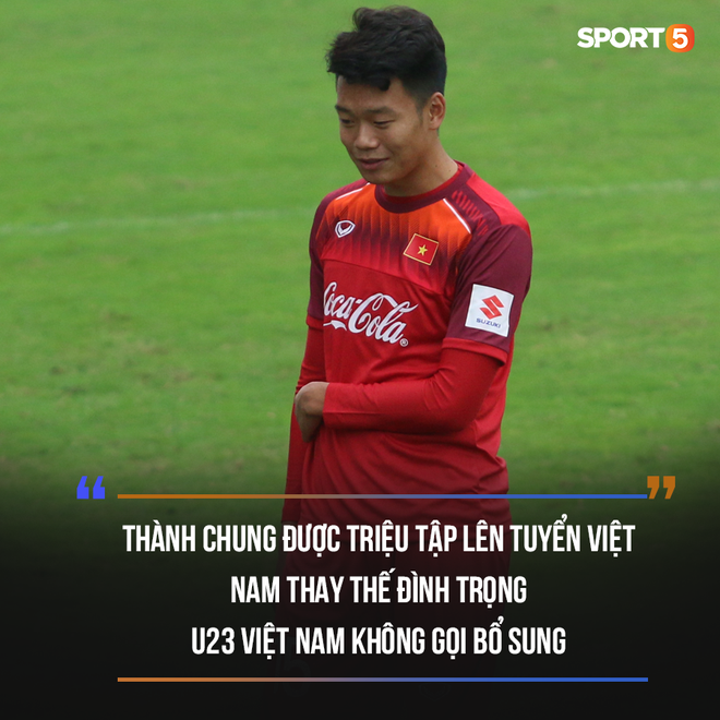 Đình Trọng chia tay đội tuyển Việt Nam, thầy Park gọi tuyển thủ U23 thay thế - Ảnh 1.