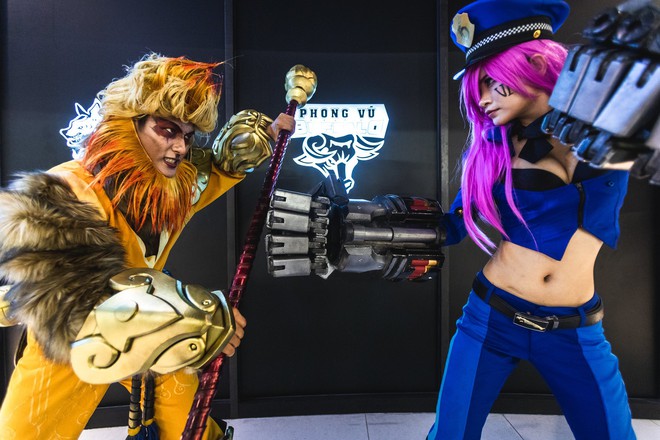 Ngắm nh&igrave;n d&agrave;n cosplay xinh đẹp l&agrave;m n&oacute;ng kh&ocirc;ng kh&iacute; trước thềm giải đấu MSI 2019 - Ảnh 5.