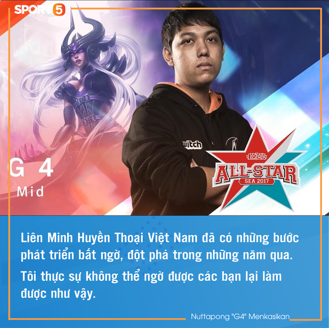 Game thủ h&agrave;ng đầu Th&aacute;i Lan bất ngờ về sự ph&aacute;t triển của LMHT Việt Nam, khẳng định kh&ocirc;ng c&oacute; cửa thắng nếu phải đối đầu tại MSI 2019 - Ảnh 1.