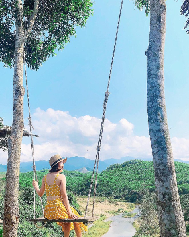Cần gì đến Bali, tại Việt Nam cũng có xích đu gỗ view trọn thung lũng tha hồ cho bạn “thót tim” bay lượn! - Ảnh 13.