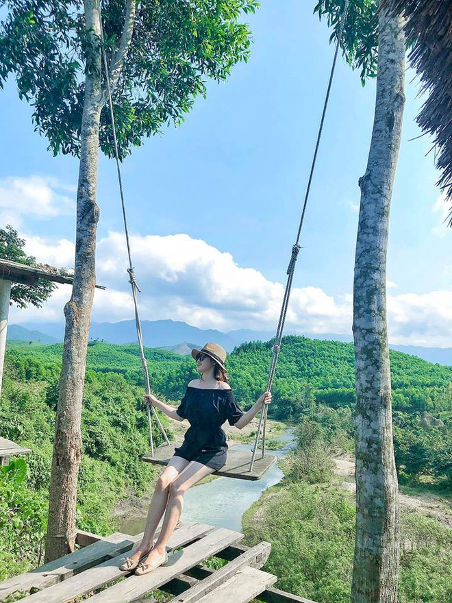 Cần gì đến Bali, tại Việt Nam cũng có xích đu gỗ view trọn thung lũng tha hồ cho bạn “thót tim” bay lượn! - Ảnh 9.