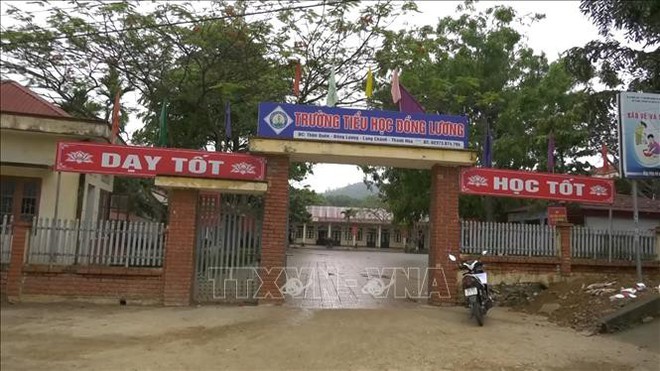 &Aacute;n mạng tại trường học ở Thanh H&oacute;a: Học sinh đ&atilde; đi học b&igrave;nh thường - Ảnh 1.