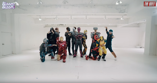 Chẳng phải BTS hay TXT, nhóm nam nào vừa hoá thân thành cả biệt đội siêu nhân Avengers trong phòng tập? - Ảnh 3.