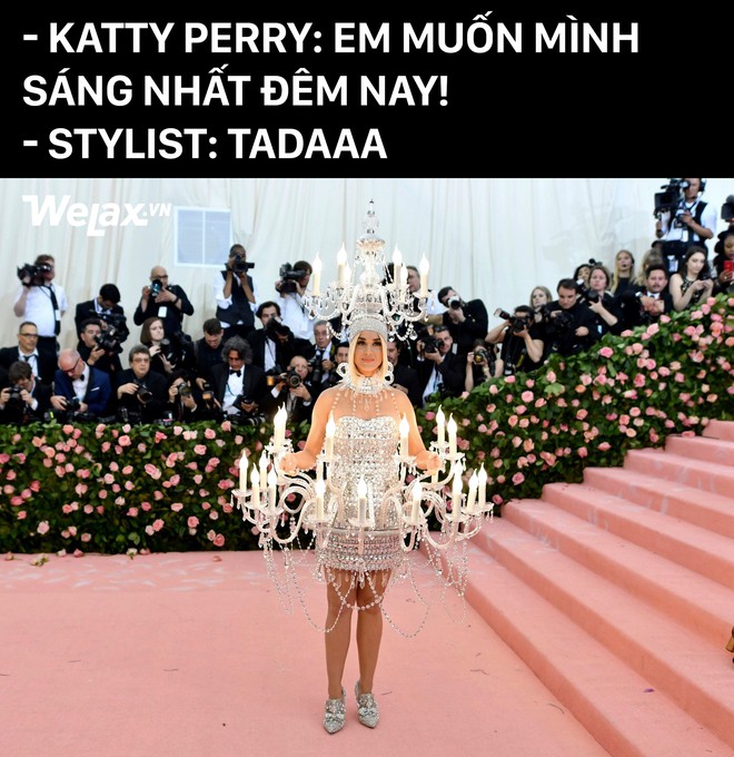 Nhìn vào bộ trang phục của Katy Perry tại Met Gala, hội chị em háu ăn chỉ có thể thốt lên: Ôi ngon mắt quá! - Ảnh 3.