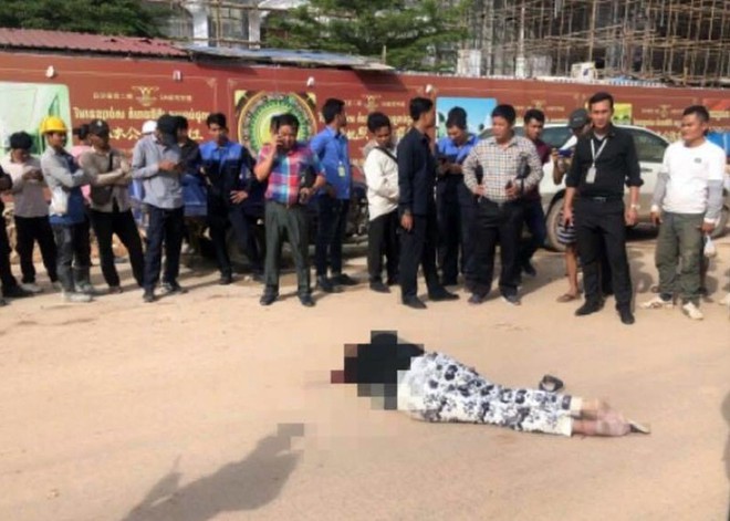 Nạn nh&acirc;n người Trung Quốc bị giết v&agrave; n&eacute;m x&aacute;c dọc đường tại Campuchia - Ảnh 1.