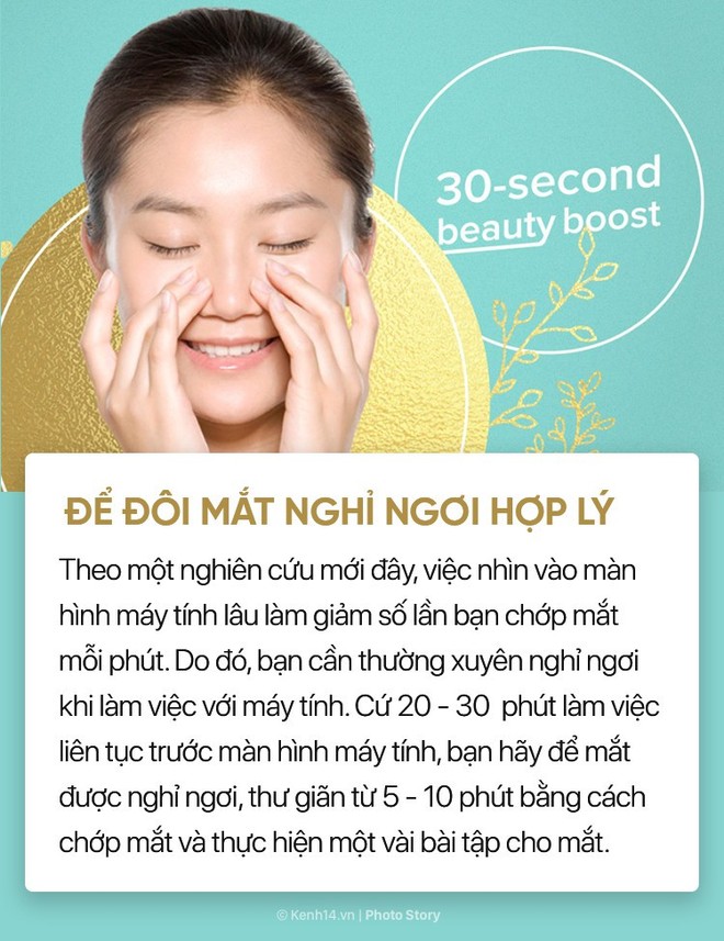 Tạm biệt nỗi lo kh&ocirc; mắt, nhức mắt chỉ bằng những c&aacute;ch đơn giản sau - Ảnh 1.