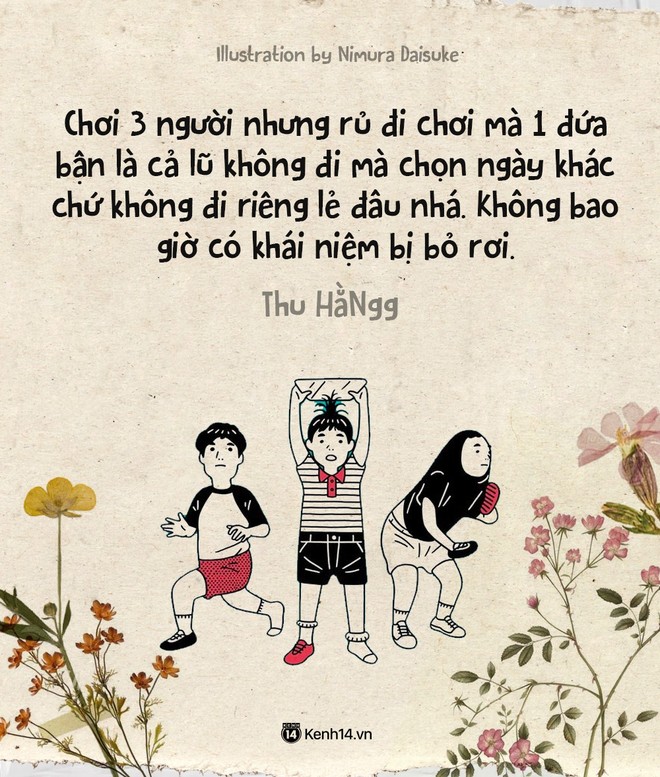 Tình bạn của ba người bạn này thực sự đáng để ngưỡng mộ và ghen tị. Con người ta sống không chỉ để có tiền mà còn phải có những người bạn thật sự tốt đẹp và đồng hành cùng mình.