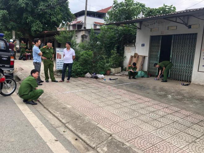 Can ngăn mâu thuẫn giữa hai vợ chồng, chiến sỹ cảnh sát 113 bị chém - Ảnh 1.