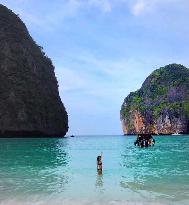 Vịnh biển nổi tiếng tại đảo Koh Phi Phi - Thái Lan cấm khách trong 2 năm tới để phục hồi hệ sinh thái - Ảnh 3.