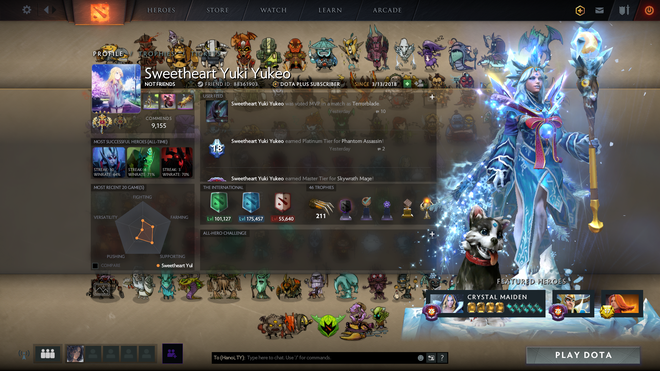 Ho&agrave;ng tử Ả Rập Saudi nghiện phim hoạt h&igrave;nh chơi trội, vung tiền v&agrave;o Battle Pass mới ra mắt của bộ m&ocirc;n Dota 2 - Ảnh 1.