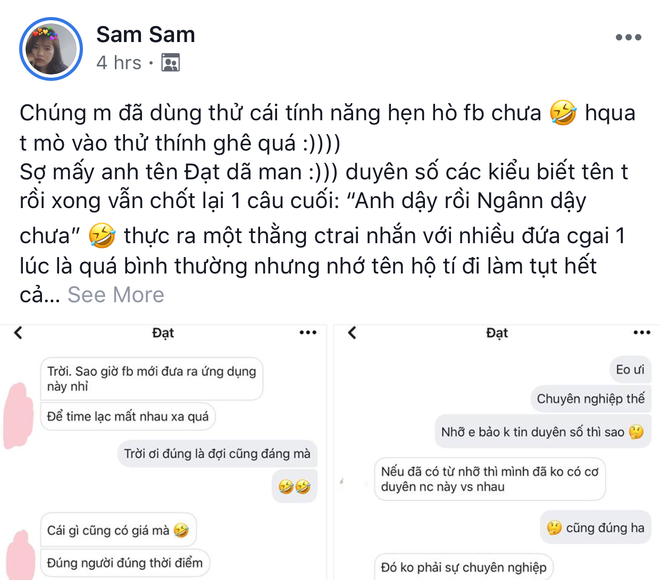 Thả thính cùng lúc nhiều cô, thanh niên ngượng chín người khi crush tên Sam lại nhắn nhầm: Ngân dậy chưa? - Ảnh 1.