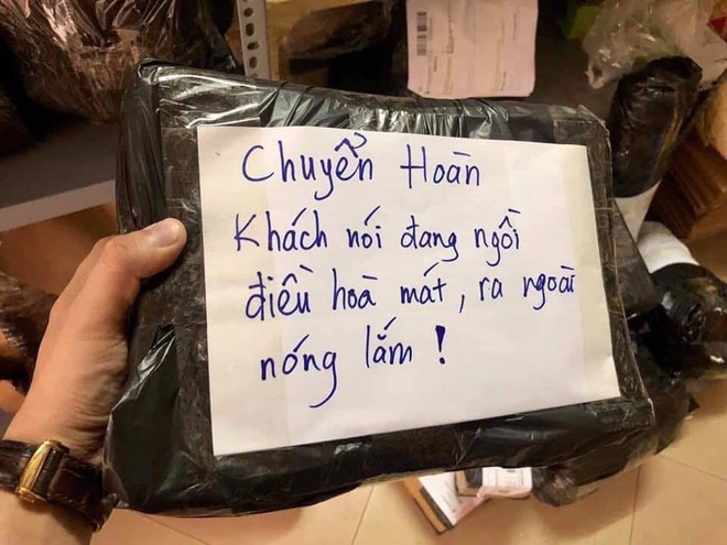 Bi hài chuyện shipper đến giao hàng nhưng khách không nhận vì lý do: Đang ngồi điều hòa mát, ra ngoài nóng lắm! - Ảnh 2.