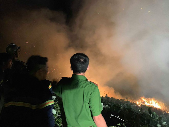 Đà Nẵng: Cháy lớn trên bán đảo Sơn Trà, hàng trăm người tham gia dập lửa trong đêm - Ảnh 9.