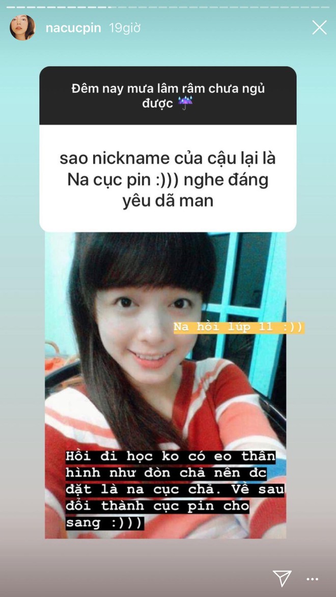 Gái xinh Instagram Na Cục Pin cuối cùng cũng lên tiếng giải thích ý nghĩa nickname độc, ai nghe xong cũng kêu trời vì bấy lâu đoán... sai bét - Ảnh 2.