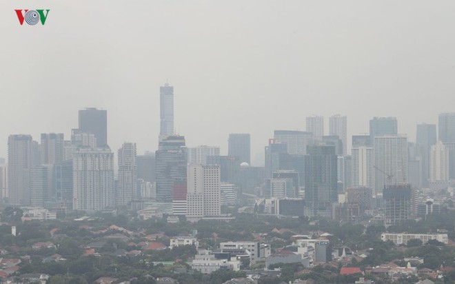 Jakarta ô nhiễm không khí nhất thế giới trong dịp lễ Eid al-Fitr - Ảnh 1.