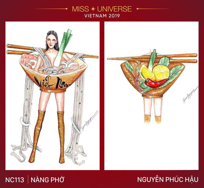 Choáng với loạt ý tưởng trang phục mới dành cho Hoàng Thuỳ dự thi Miss Universe: Từ ninja Lead, heo quay đến cây ATM - Ảnh 3.