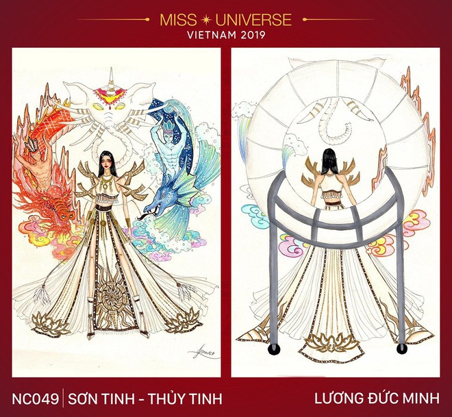 Choáng với loạt ý tưởng trang phục mới dành cho Hoàng Thuỳ dự thi Miss Universe: Từ ninja Lead, heo quay đến cây ATM - Ảnh 8.