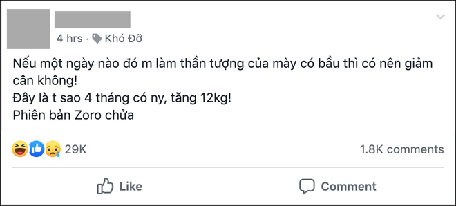 Tăng kỷ lục 12kg sau 4 tháng có người yêu, chàng trai còn vô tình làm idol có bầu khiến dân mạng cười ra nước mắt - Ảnh 1.