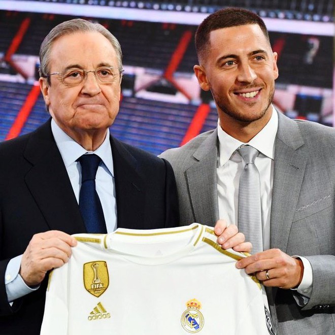 50.000 CĐV nô nức tới thánh địa Bernabeu để theo dõi màn ra mắt của siêu sao Eden Hazard - cầu thủ đắt giá nhất lịch sử Real Madrid - Ảnh 11.