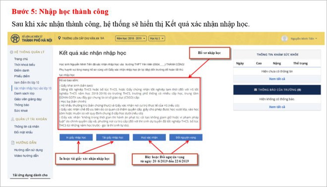 Việc thí sinh Hà Nội phải làm sau khi biết điểm thi lớp 10 công lập - Ảnh 3.