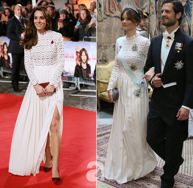Hơn 3 tuổi nhưng c&ocirc;ng nương Kate Middleton sexy hơn hẳn c&ocirc;ng nương Sofia khi đụng v&aacute;y - Ảnh 6.