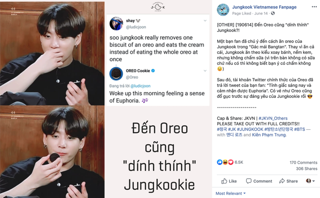 Jungkook (BTS) có cách ăn Oreo điệu nghệ đến mức được chính hãng Oreo chú ý - Ảnh 4.