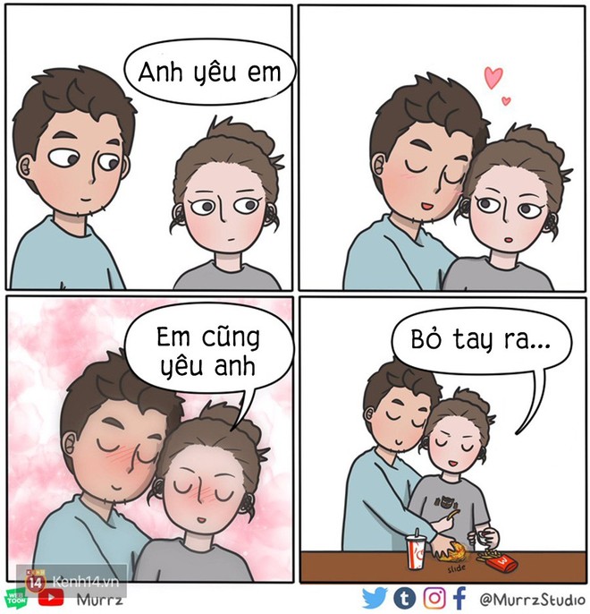 Bộ tranh chứng minh hội yêu nhau là chúa thích làm màu - Ảnh 1.